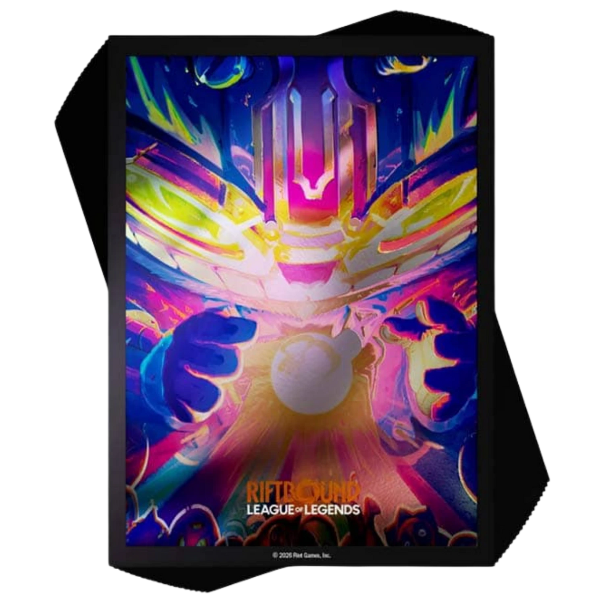 Riftbound: League of Legends TCG - Radiance Art Sleeves Ziggs, Hexplosives Expert - 100 Count