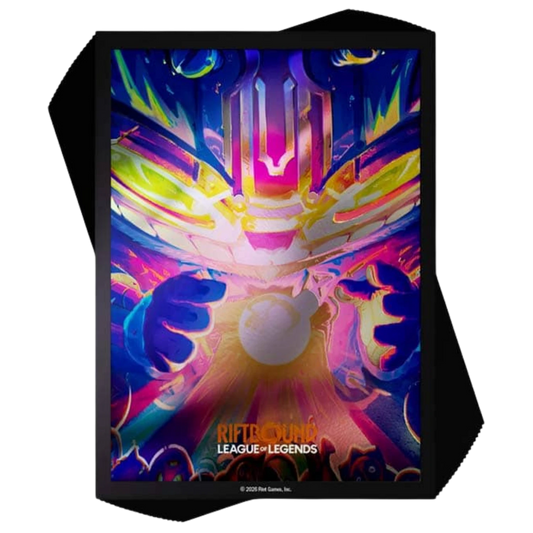 Riftbound: League of Legends TCG - Radiance Art Sleeves Ziggs, Hexplosives Expert - 100 Count