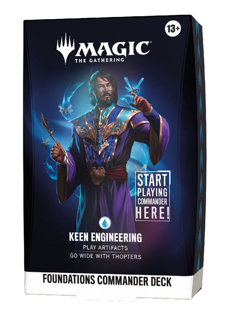 Magic: The Gathering: Foundations Commander Deck - Keen Engineering