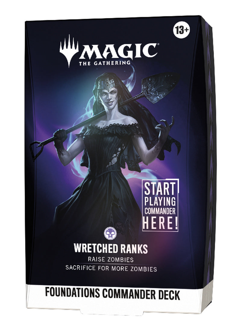 Magic: The Gathering: Foundations Commander Deck - Wretched Ranks