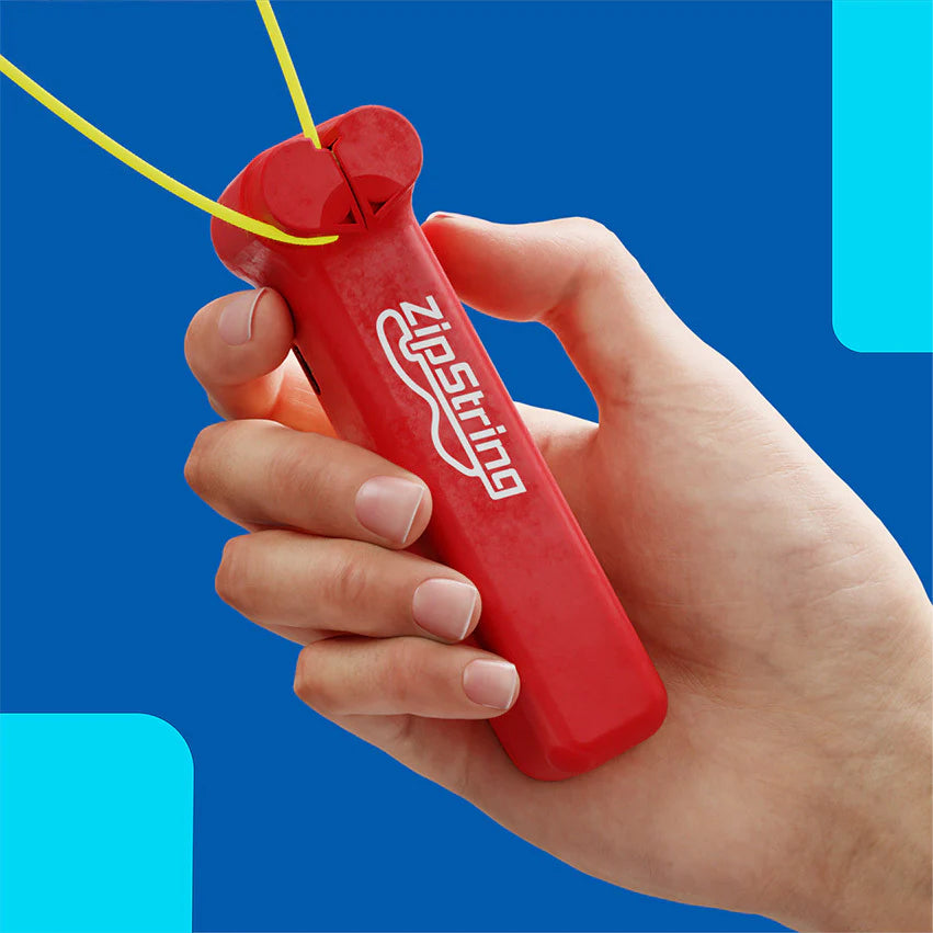 ORIGINAL ZIPSTRING Toy Red Try Me Packaging