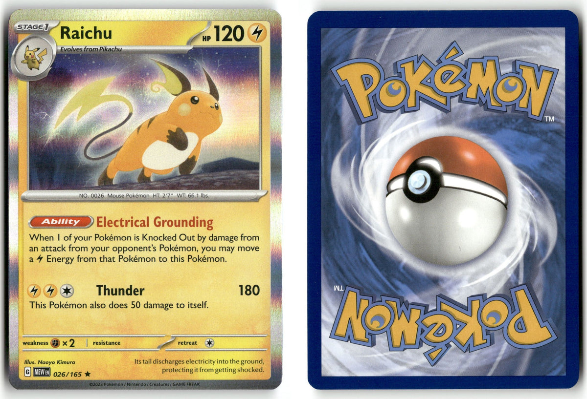 Front + Back scan | Near Mint / English / Holofoil