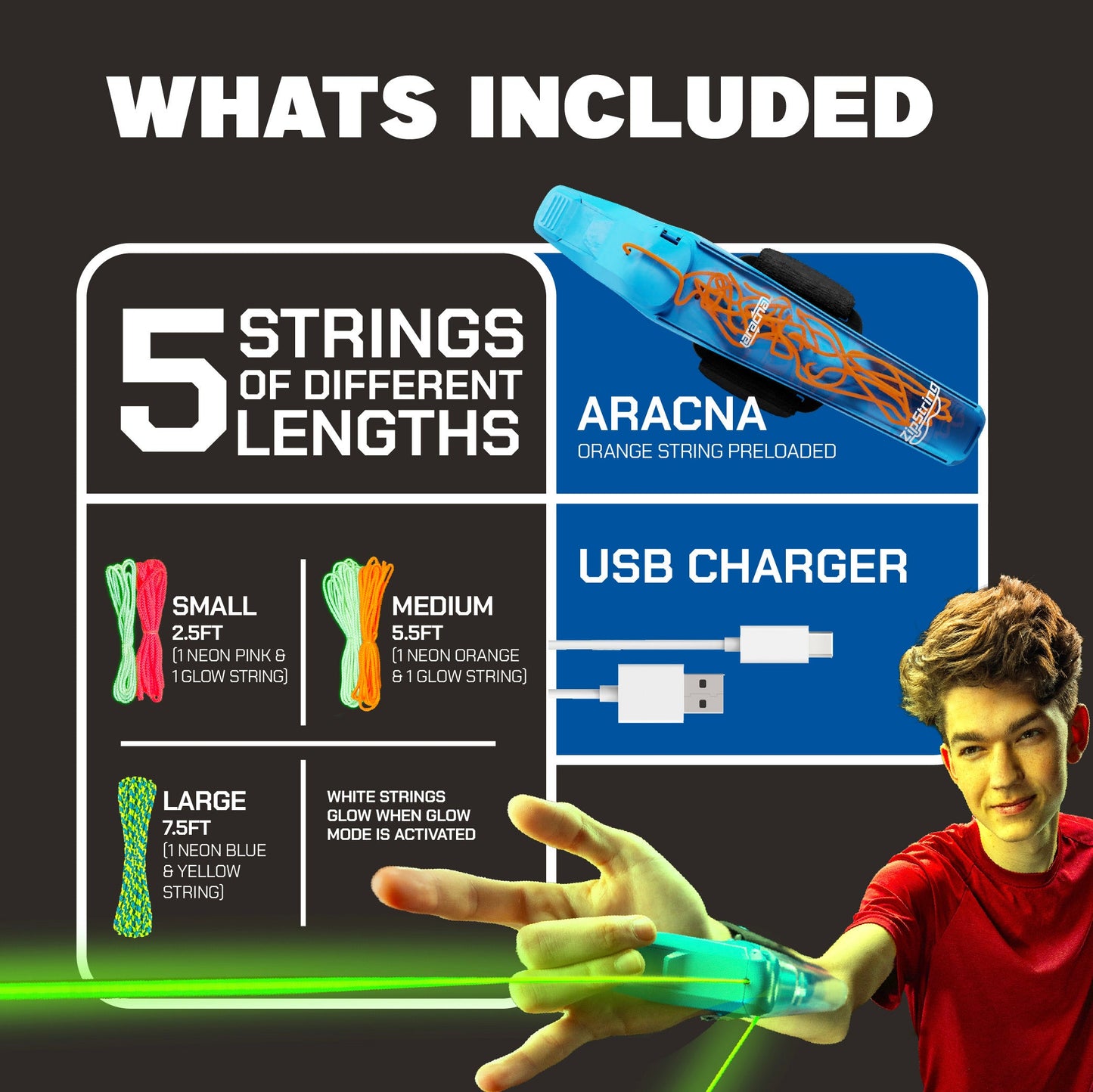 ZipString Aracna Retail Pack