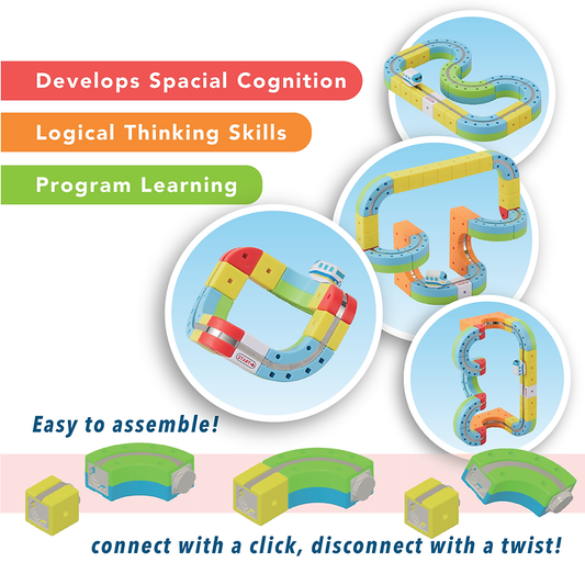 Rail Cube Magnetic Monorail Starter Set