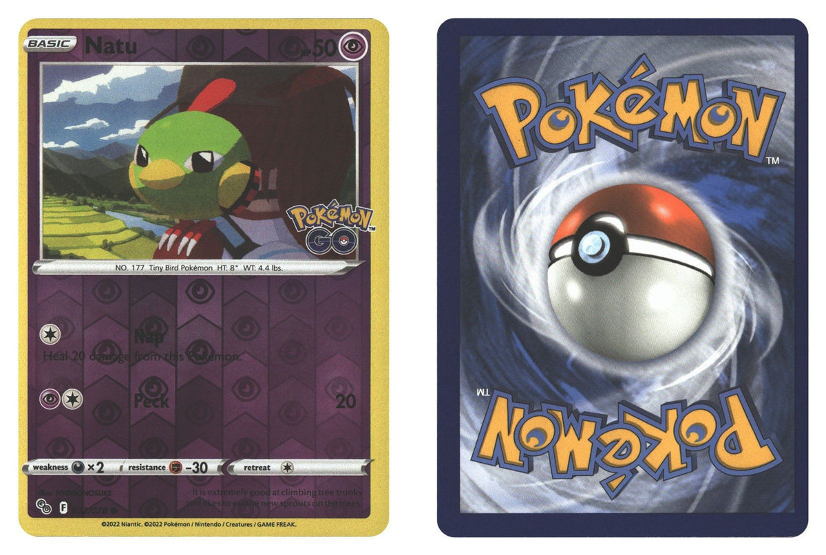 Front + Back scan | Near Mint / English / Reverse Holofoil