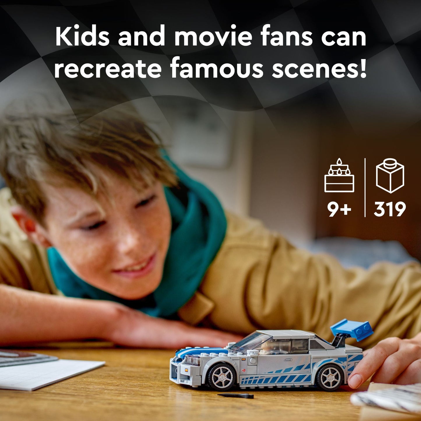 LEGO Speed Champions 2 Fast 2 Furious Nissan Skyline GT-R (R34) 76917