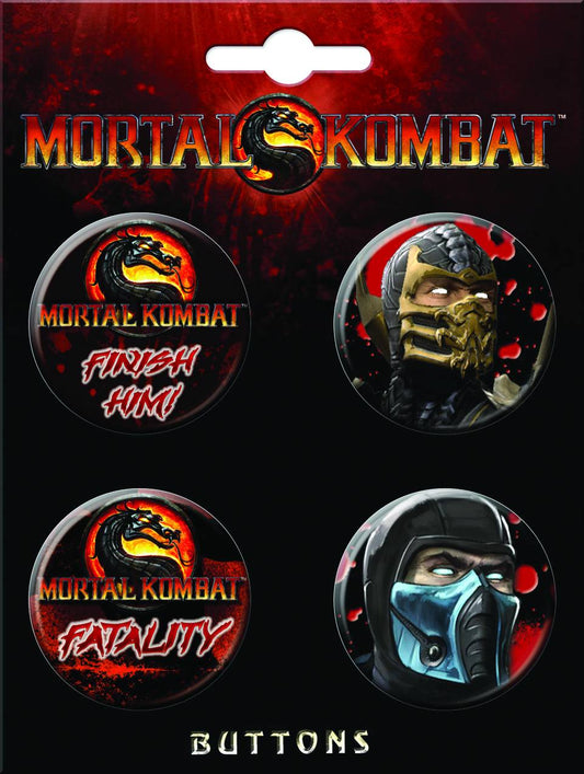 Mortal Kombat 4 Button Set