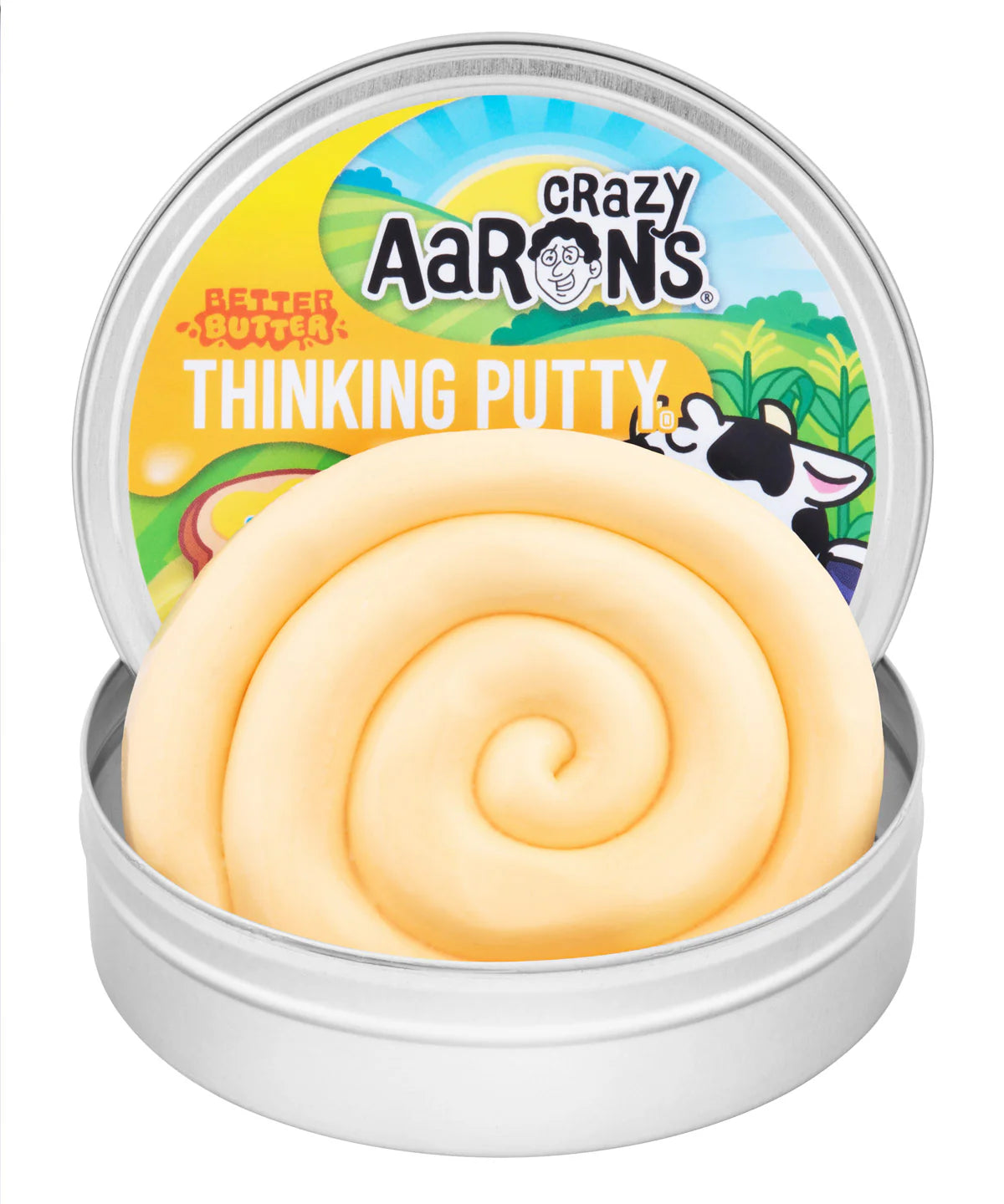 Crazy Aaron's Better Butter Buttercream - Full Size 4" Thinking Putty