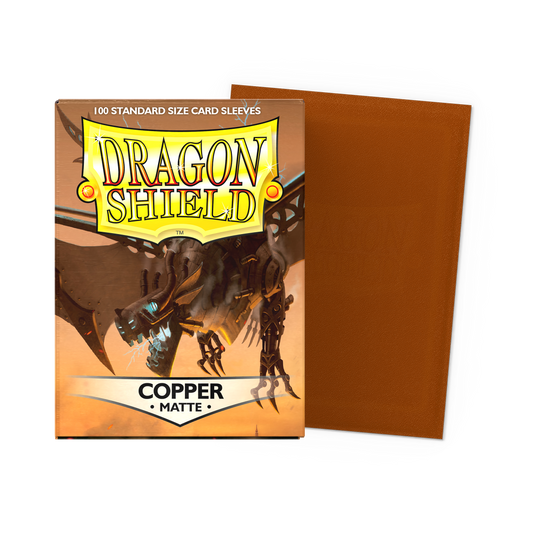 Dragon Shield Sleeves: Standard - Matte Copper (100 ct.)