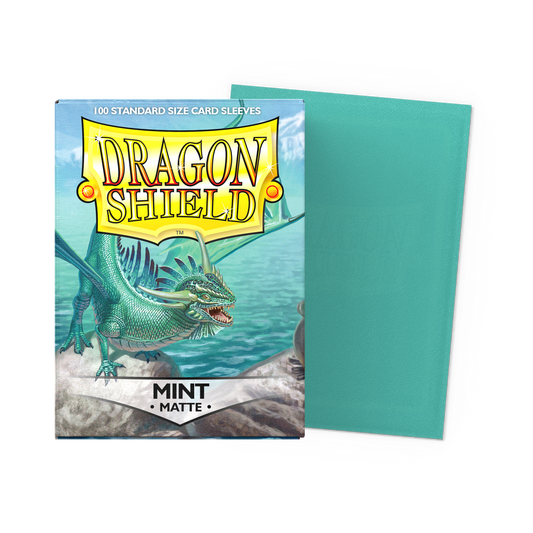 Dragon Shield Sleeves: Standard - Matte Mint (100 ct.)