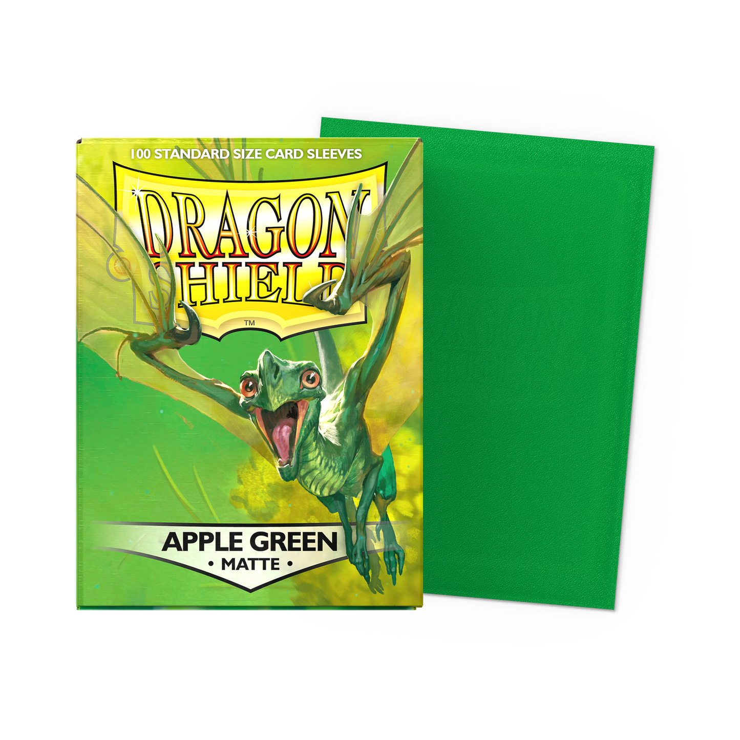 Dragon Shield Sleeves: Standard - Matte Apple Green (100 ct.)
