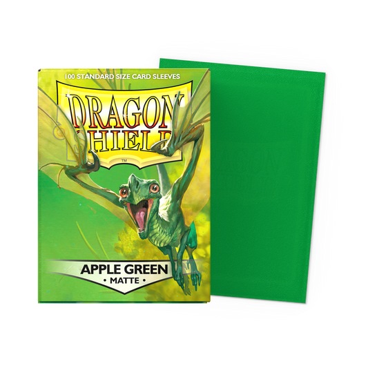 Dragon Shield Sleeves: Standard - Matte Apple Green (100 ct.)