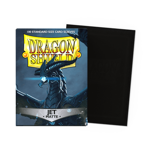 Dragon Shield Sleeves: Standard - Matte Jet (100 ct.)