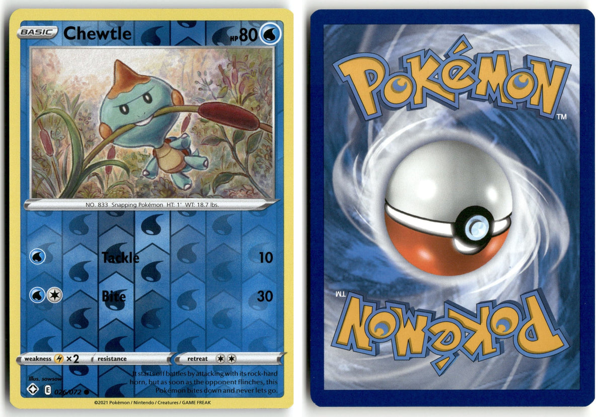 Front + Back scan | Near Mint / English / Reverse Holofoil