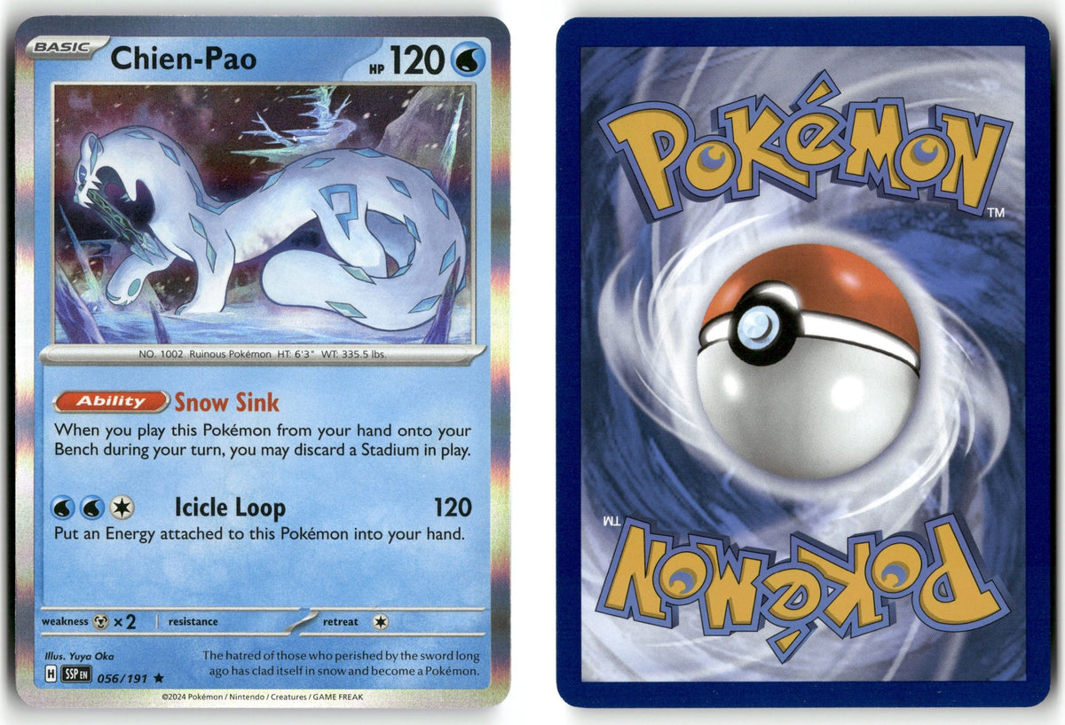 Front + Back scan | Near Mint / English / Holofoil