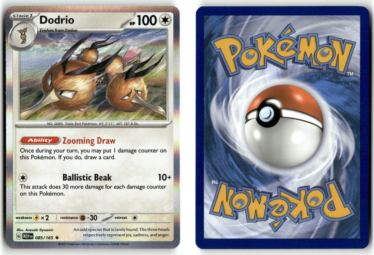 Front + Back scan | Near Mint / English / Holofoil