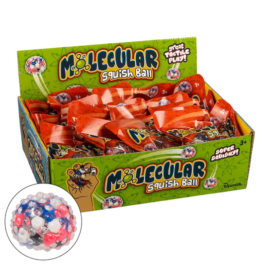 Molecular Squish Ball, Tactile Play, Fidget Toy