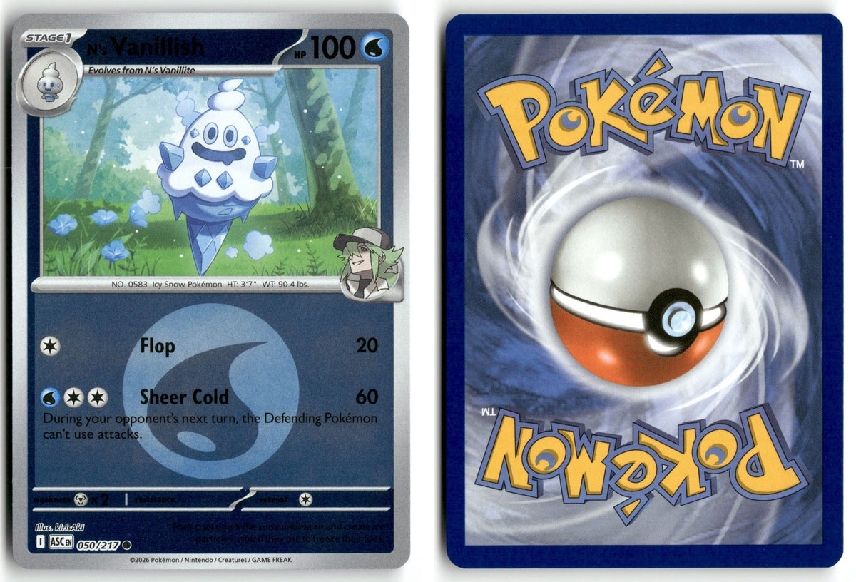 Front + Back scan | Near Mint / English / Reverse Holofoil