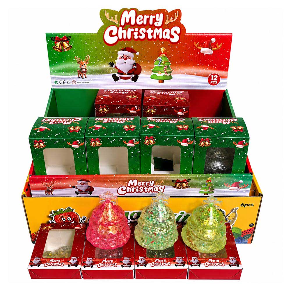 Glitter Christmas Tree Squeeze Squishy Stress Relief Toy