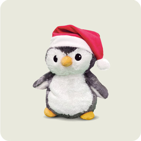 Santa Penguin Warmies