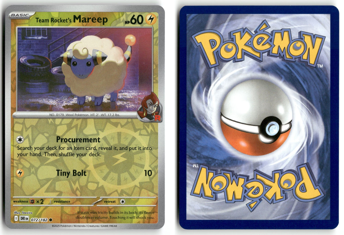 Front + Back scan | Near Mint / English / Reverse Holofoil