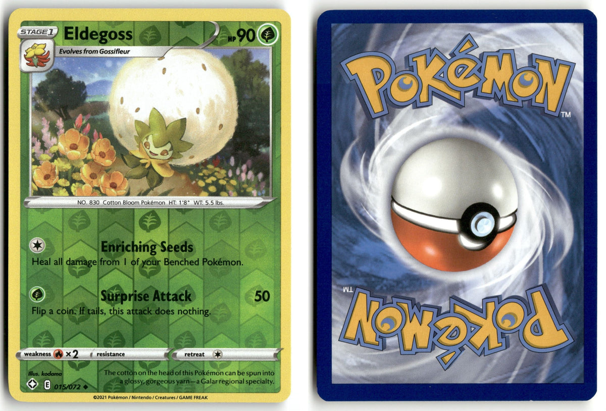 Front + Back scan | Near Mint / English / Reverse Holofoil