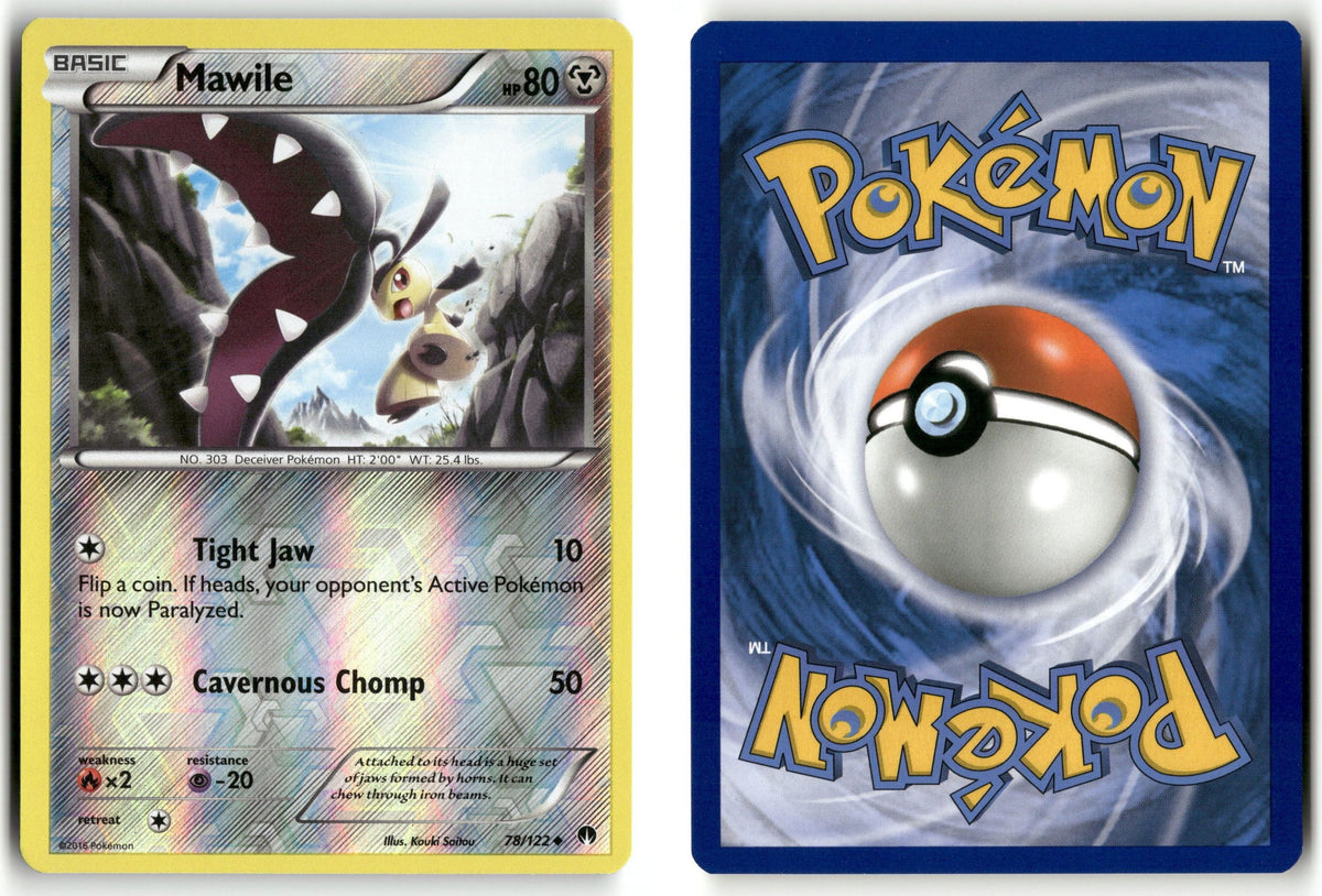 Front + Back scan | Damaged / English / Reverse Holofoil