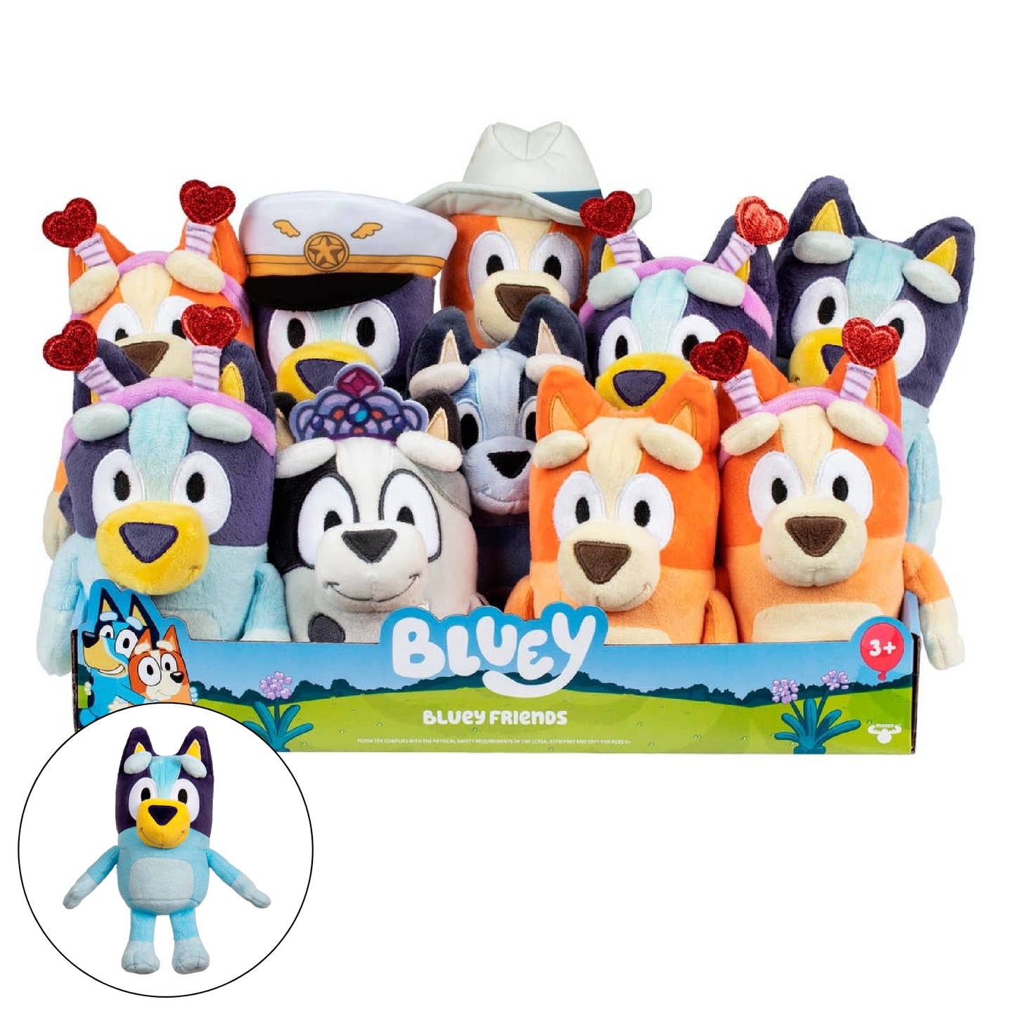Bluey Friends Mini Plush