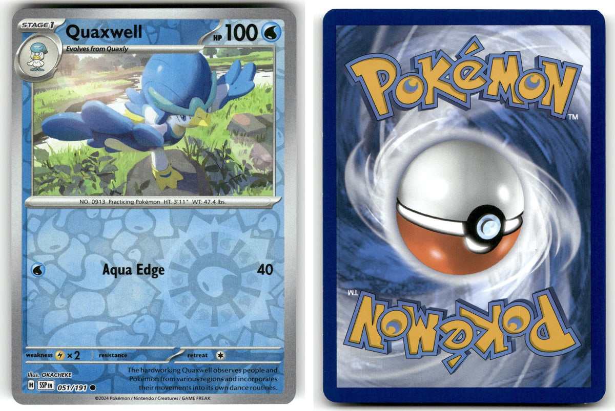 Front + Back scan | Near Mint / English / Reverse Holofoil