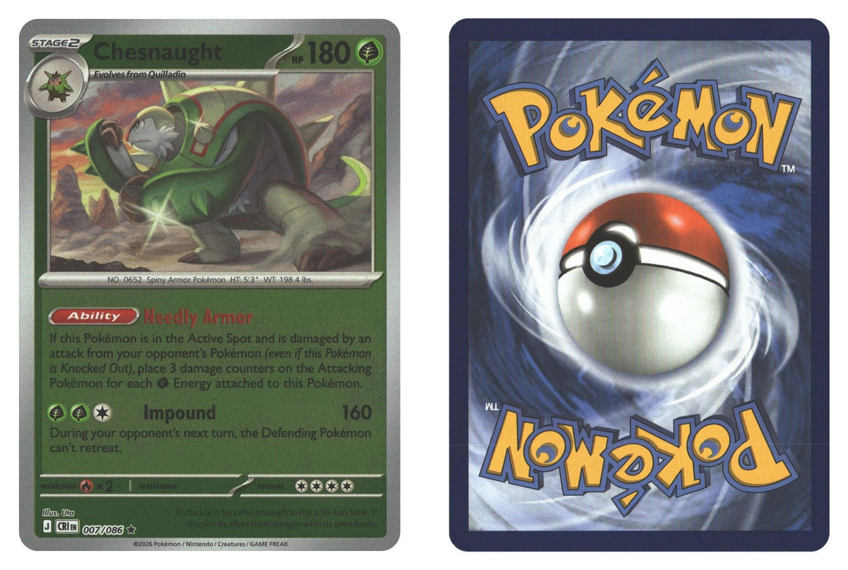 Front + Back scan | Near Mint / English / Reverse Holofoil