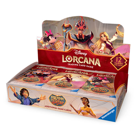Disney Lorcana TCG: Reign of Jafar Booster Box (24 Packs)