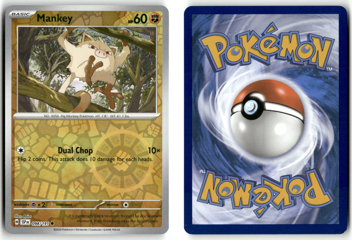 Front + Back scan | Near Mint / English / Reverse Holofoil