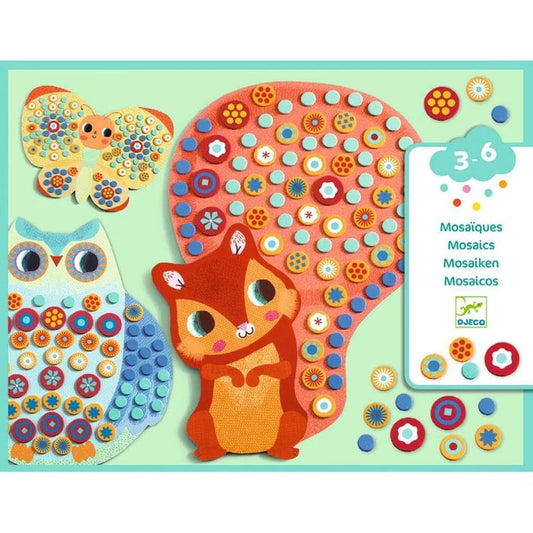 Djeco Millefiori Sticker Mosaic Collage
