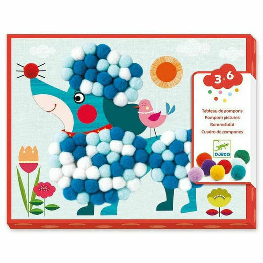 Djeco LPA Collage PomPom Puppies