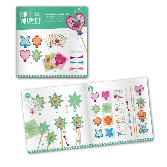 Djeco DIY Little Fairies Wand Making Kit