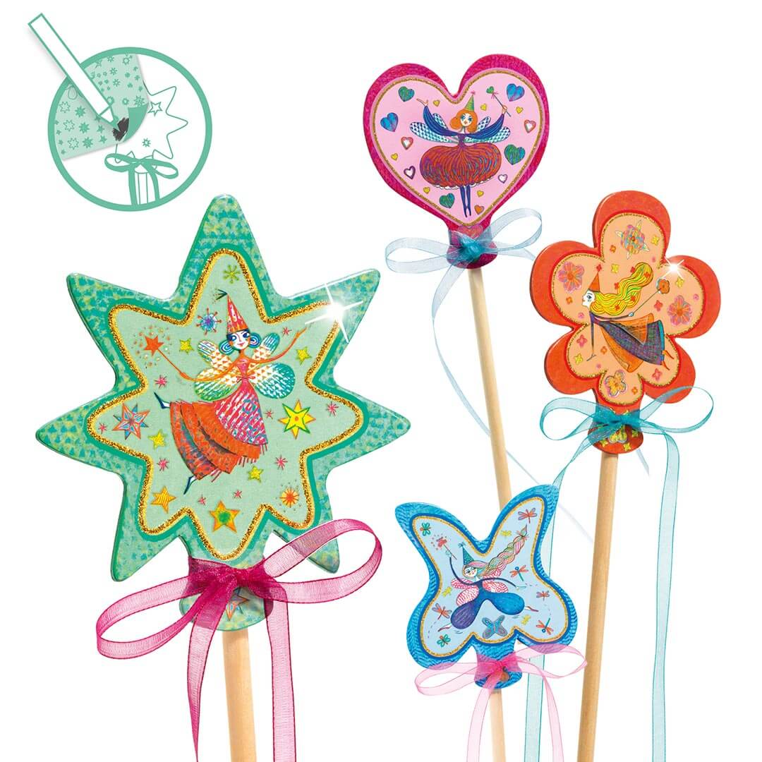 Djeco DIY Little Fairies Wand Making Kit