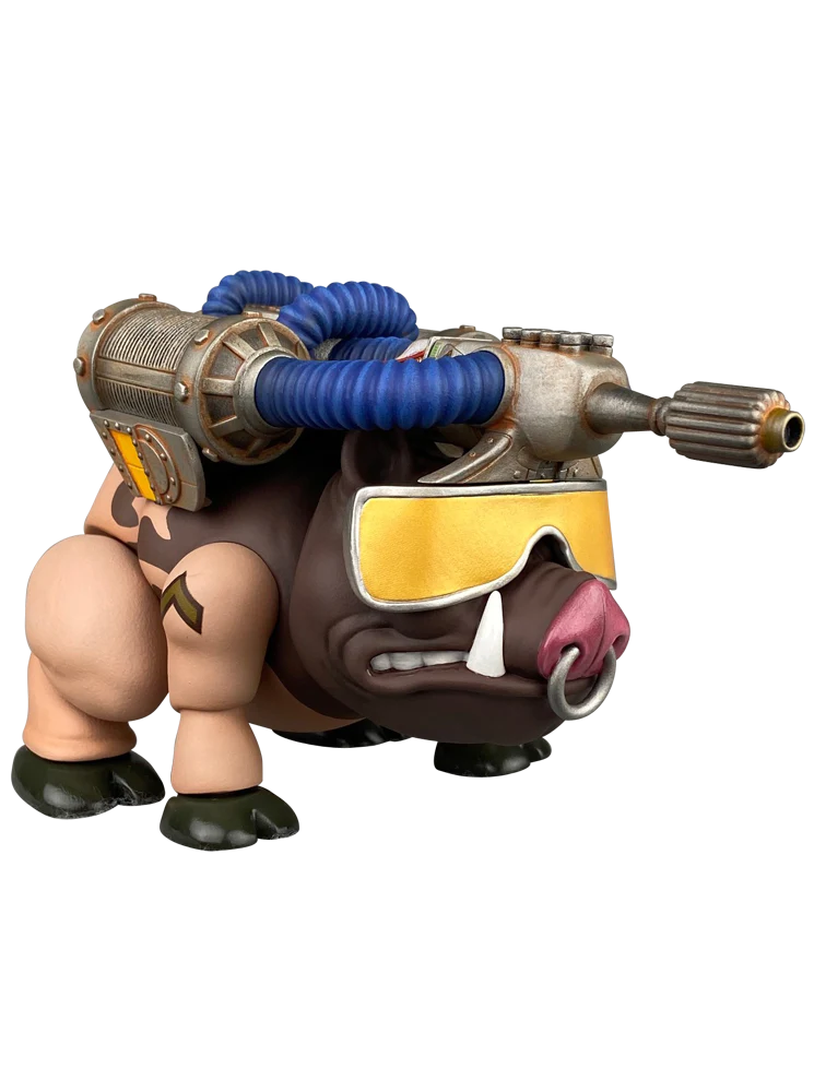 Barnyard Commandos - Private Side O' Bacon Action Figure