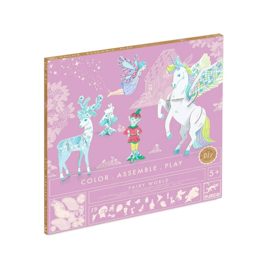 DJECO DIY Fairy World Color Assemble Play Kit