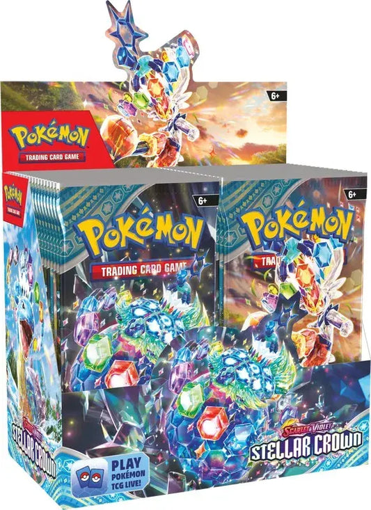 Pokemon TCG: Stellar Crown Booster Box (36 Packs)