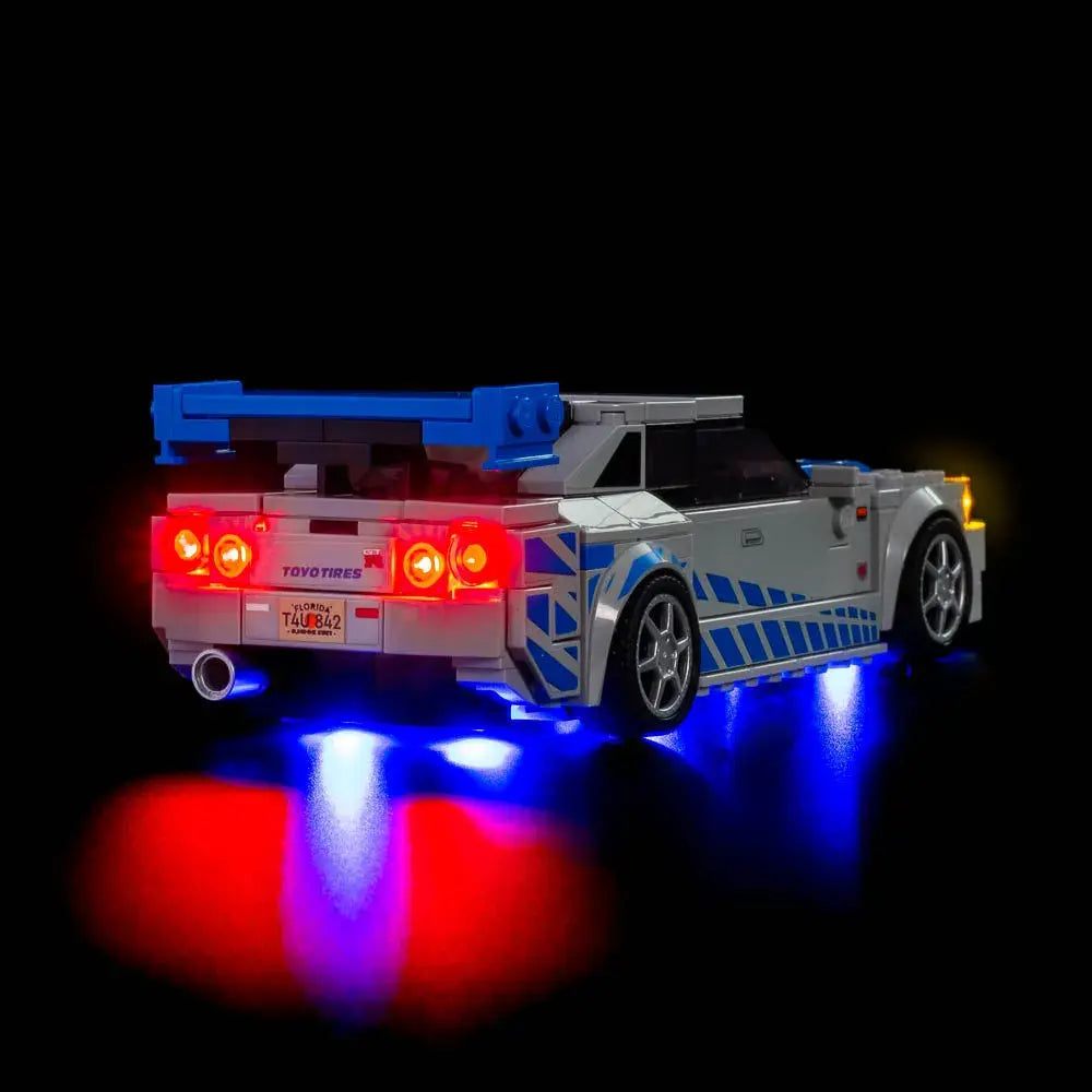 LEGO Speed Champions Nissan Skyline GT-R (R34) #76917 Light Kit