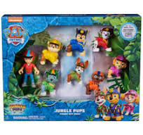 Paw Patrol: Jungle Pups Action Figures Gift Pack, with 8 Collectible Toy Figures
