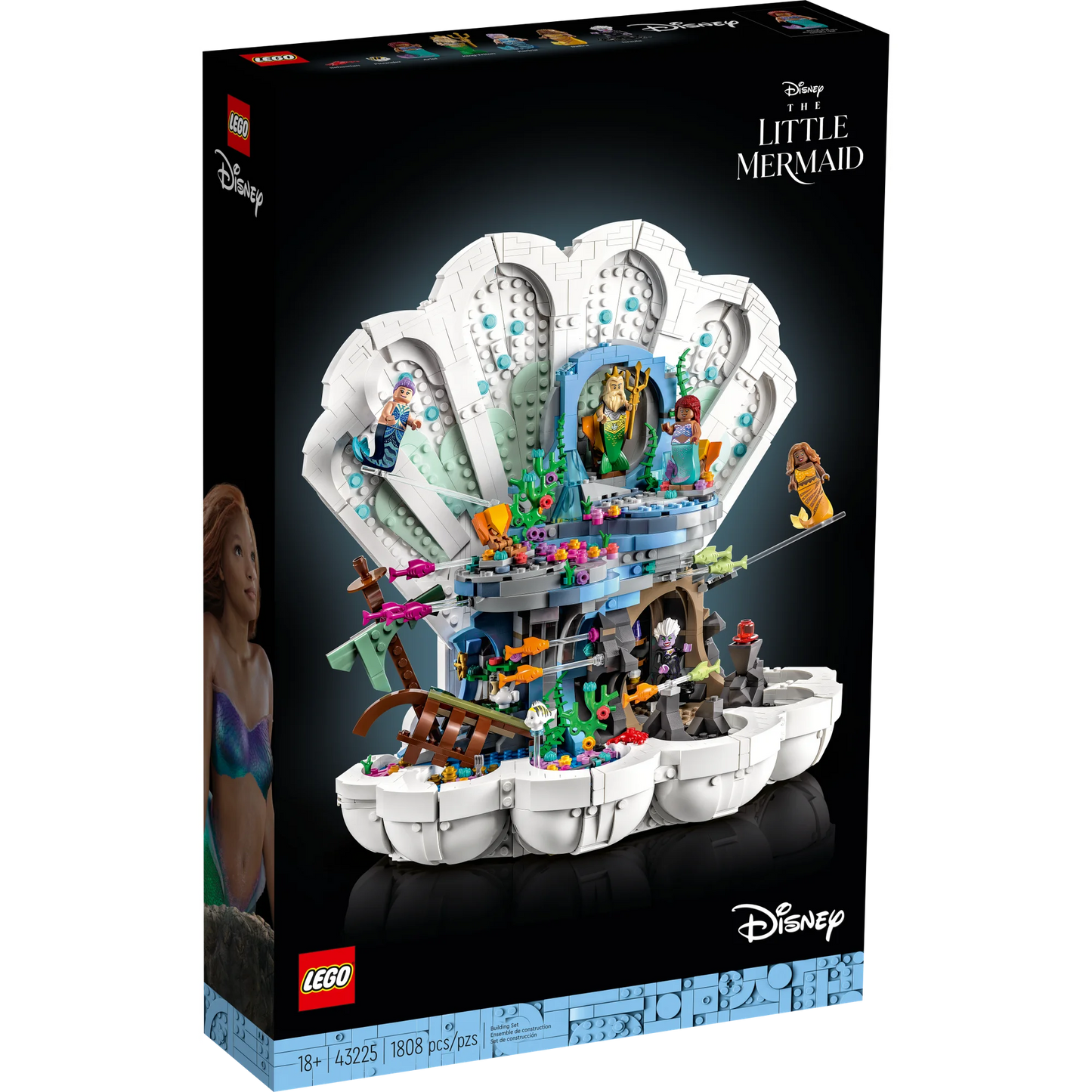 LEGO The Little Mermaid Royal Clamshell 43225
