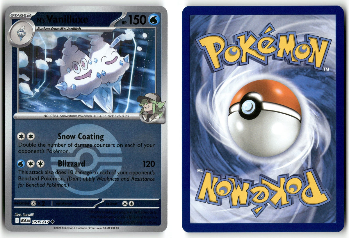 Front + Back scan | Near Mint / English / Reverse Holofoil