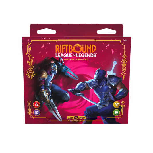 Riftbound Vendetta Showdown Deck: Zed and Shen