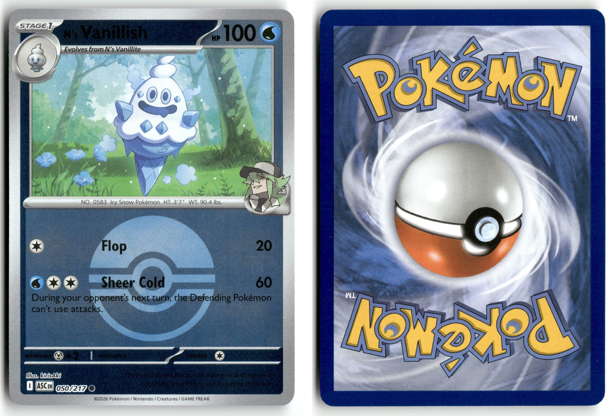 Front + Back scan | Near Mint / English / Reverse Holofoil