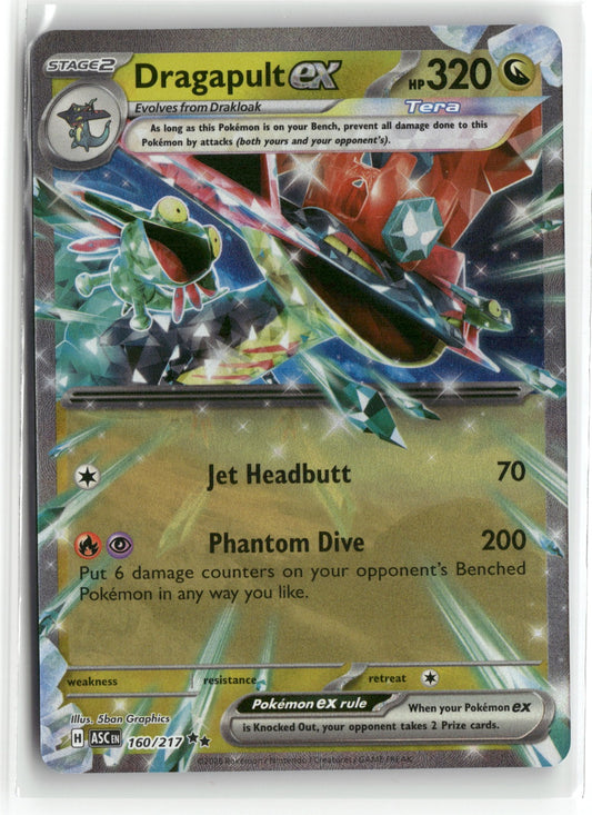 Pokemon Dragapult ex 160/217 Double Rare 2026 ME: Ascended Heroes