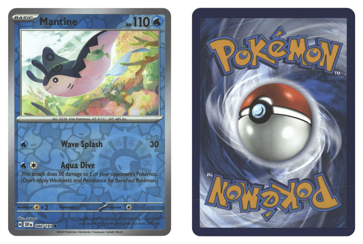 Front + Back scan | Near Mint / English / Reverse Holofoil