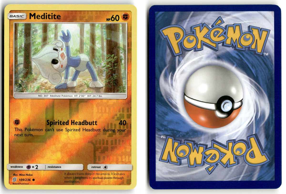 Front + Back scan | Near Mint / English / Reverse Holofoil