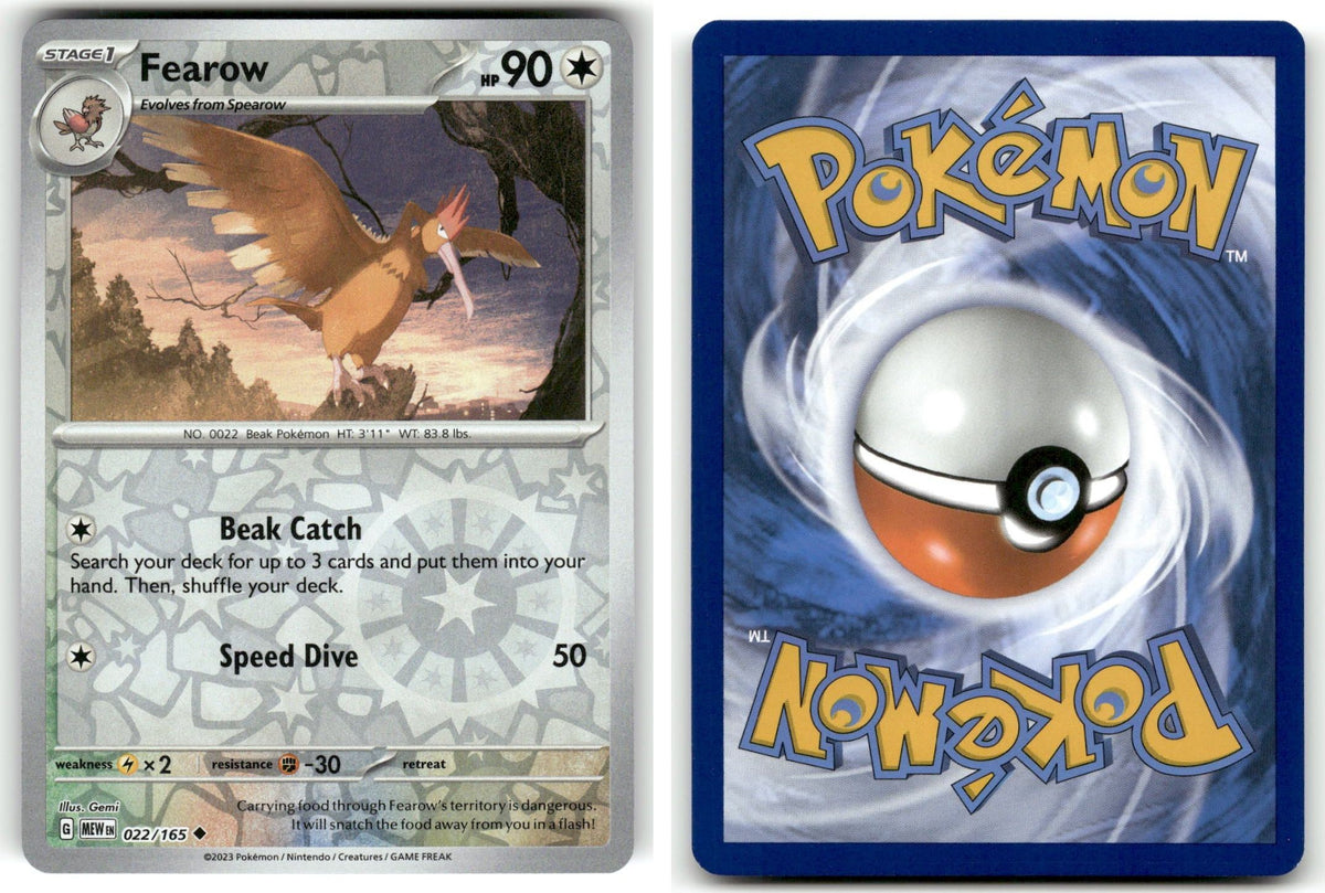 Front + Back scan | Near Mint / English / Reverse Holofoil