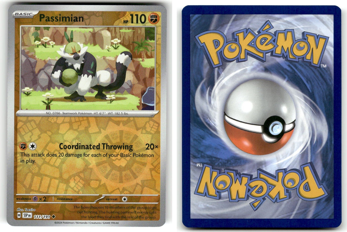 Front + Back scan | Near Mint / English / Reverse Holofoil